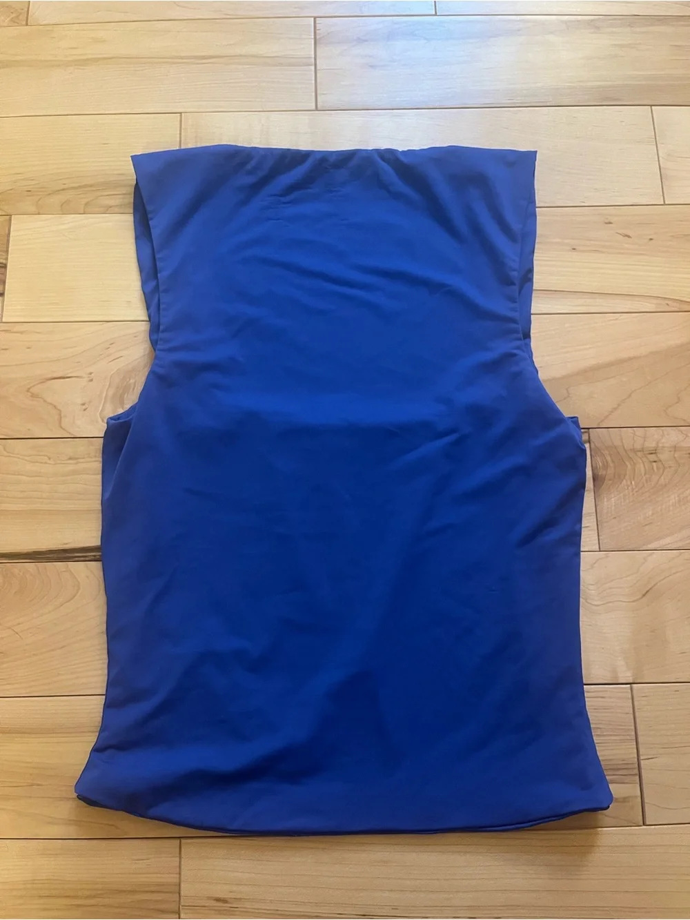 Lucy in the Sky Cobalt Blue Scoop Neck Tank - Picture 2 of 3